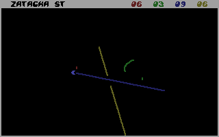 Zatacka ST atari screenshot